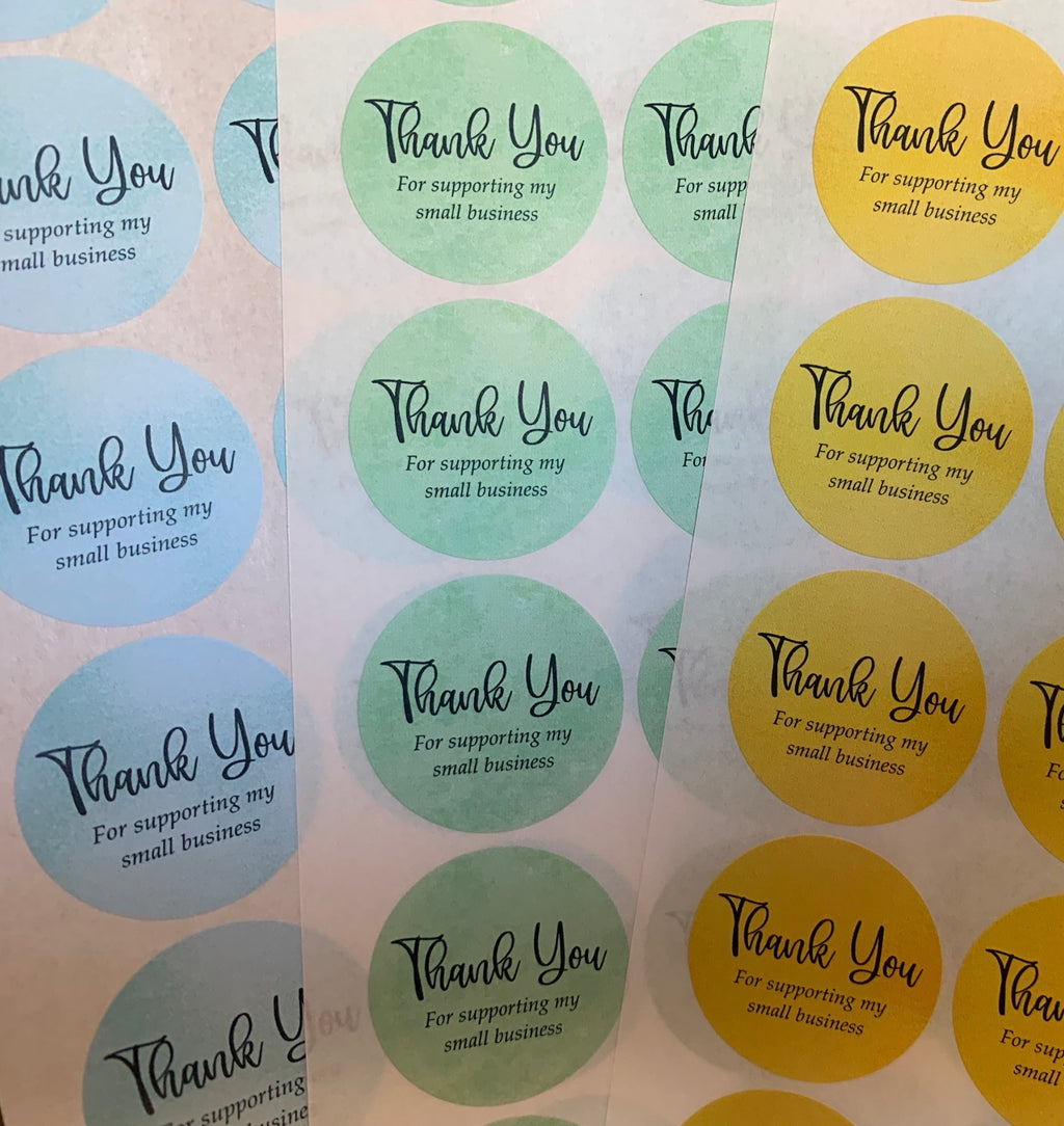 Custom Thank You Stickers