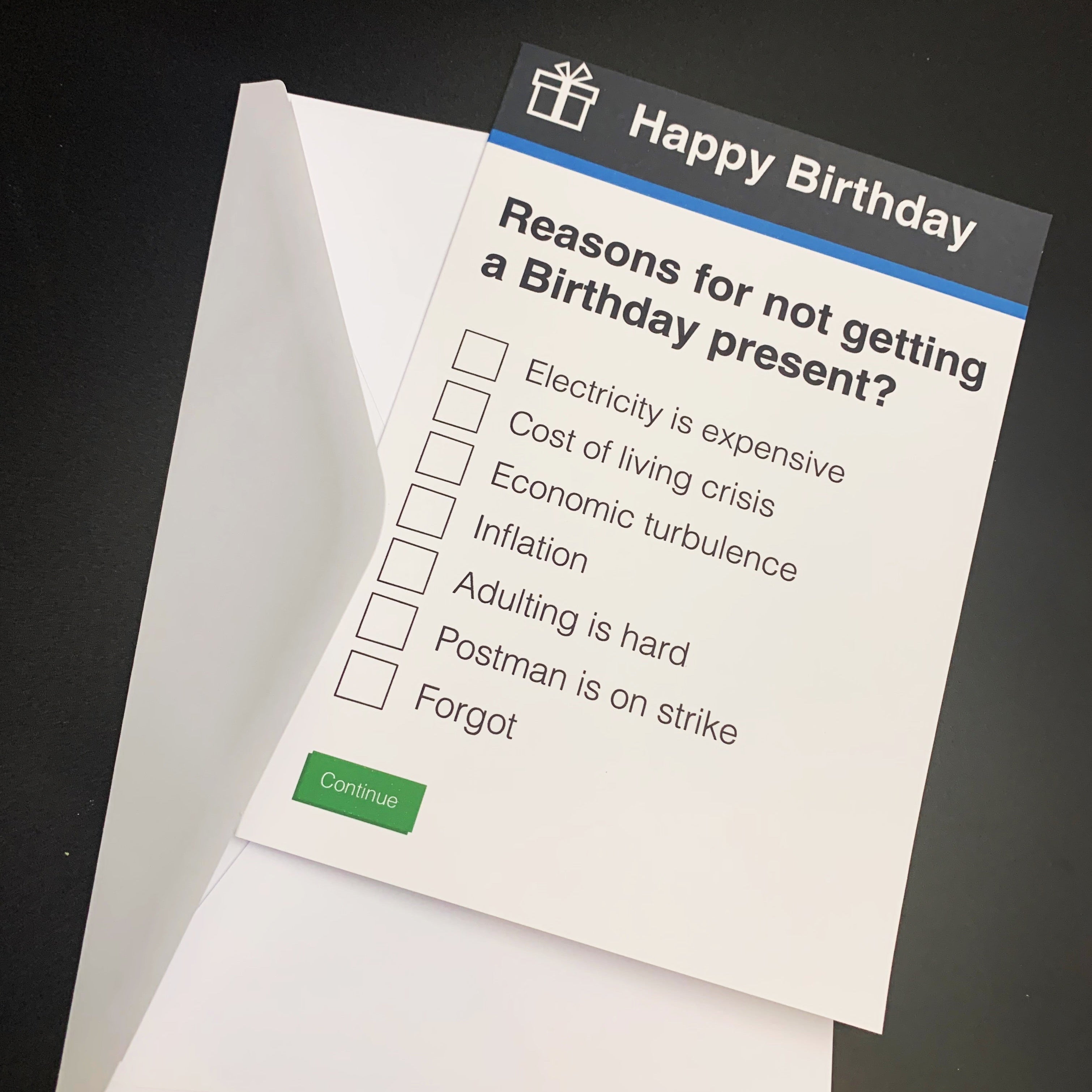 Birthday Present Card