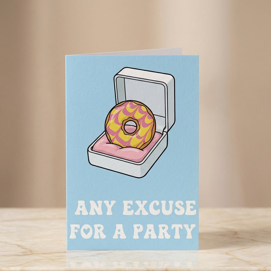 Party Ring Theme Card