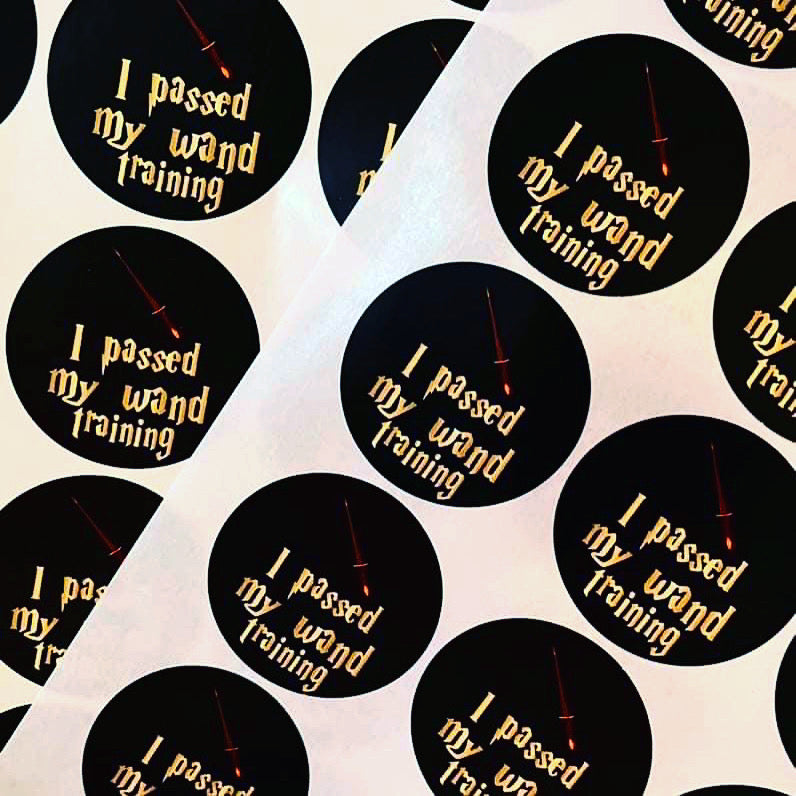 Round Logo Stickers