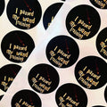 Round Logo Stickers