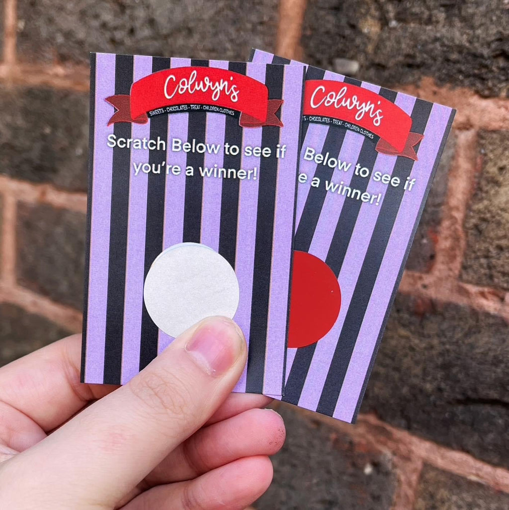 Scratch Reward Cards