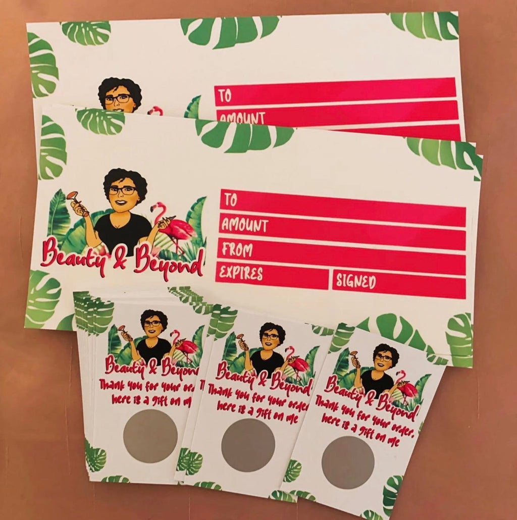 Scratch Card & voucher Duo