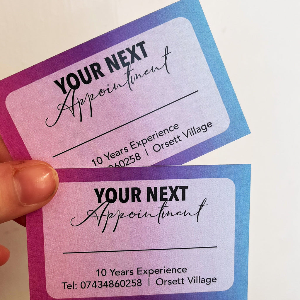 Appointment Cards
