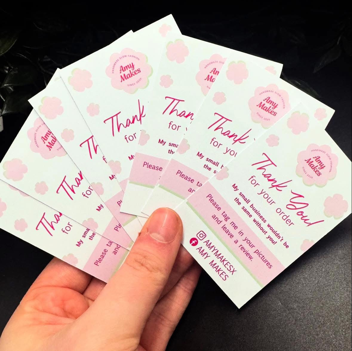 Thank you cards