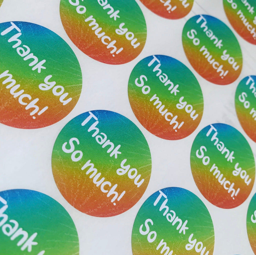 Custom Rainbow Stickers