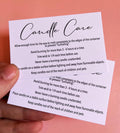Candle care