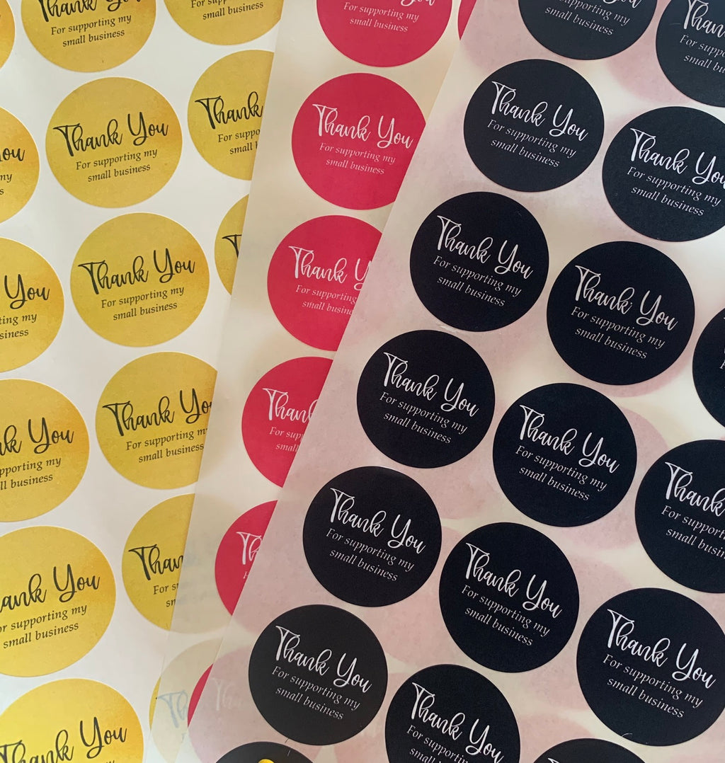Custom Thank You Stickers