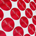 Merry Christmas stickers