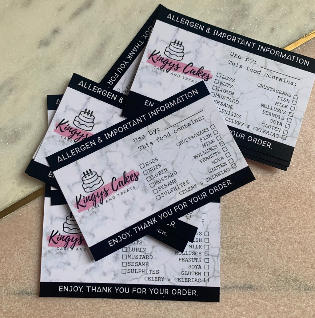Allergen Cards