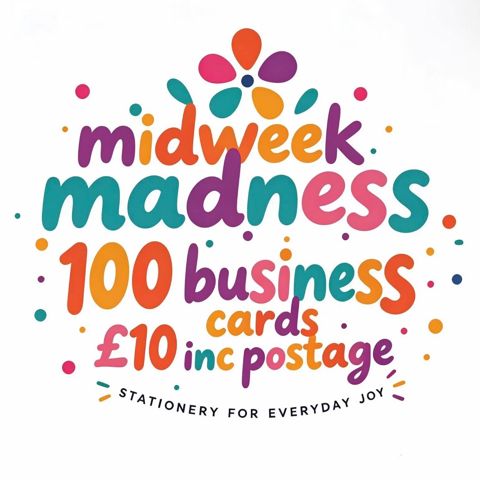 £10 business card offer