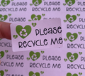 Recycle Me Stickers