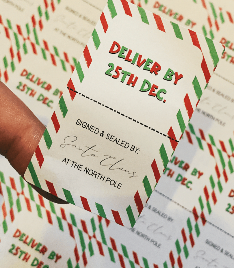 Deliver by the 25th Seals