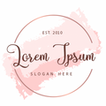 Pink Brush Logo